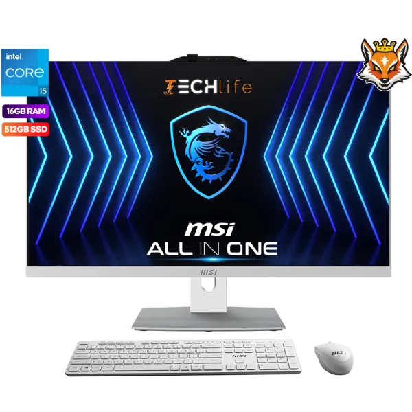 MSI AIO Modern AM242P 12M-897ES 24" Intel Core i5-1235u 16GB 512GB SSD FreeDOS