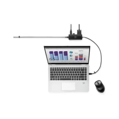 HP Hub de Viaje G2 USB-C a USB 3.0/USB-C/HDMI/VGA