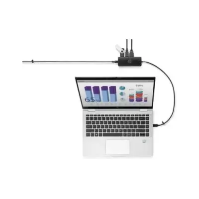 HP Hub de Viaje G2 USB-C a USB 3.0/USB-C/HDMI/VGA