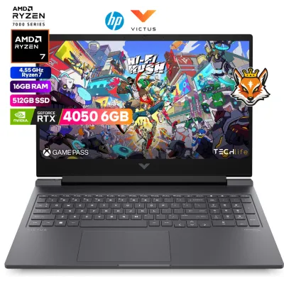 HP Victus GAMING 16-S0009NS AMD Ryzen 7-7840HS 16GB 512GB RTX
