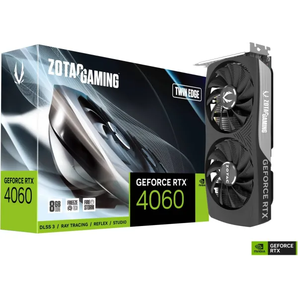 Zotac GAMING GeForce RTX 4060 Twin Edge 8GB GDDR6 DLSS3