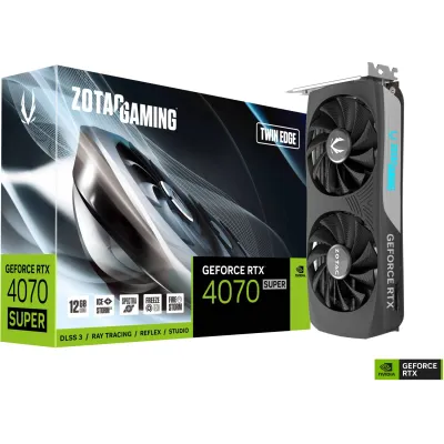 Zotac Gaming GeForce RTX 4070 SUPER Twin Edge 12GB GDDR6X