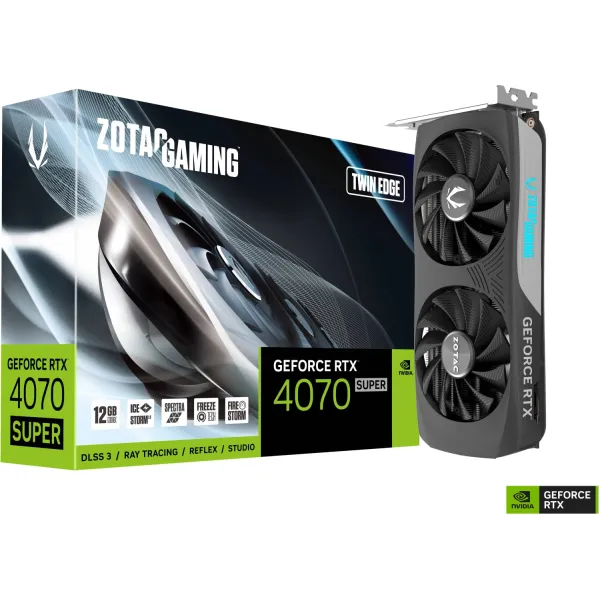 Zotac Gaming GeForce RTX 4070 SUPER Twin Edge 12GB GDDR6X