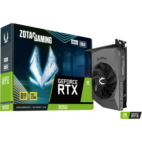 Zotac GAMING GeForce RTX 3050 ECO SOLO 8GB GDDR6