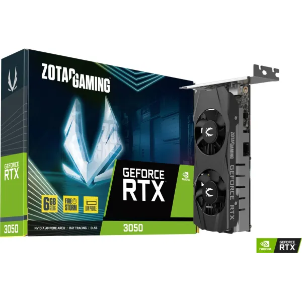 Zotac GAMING GeForce RTX 3050 Perfil bajo 6GB GDDR6