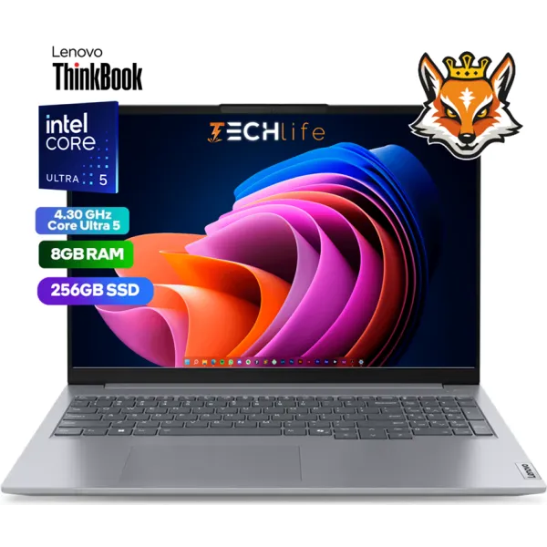 Portátil Lenovo ThinkBook 16 G7 IML Intel Core Ultra 5 125U/8GB/256GB SSD/16"