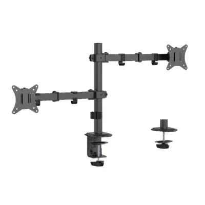BRAZO DE MONITOR GEMBIRD PARA 2 PANTALLAS DE ESCRITORIO