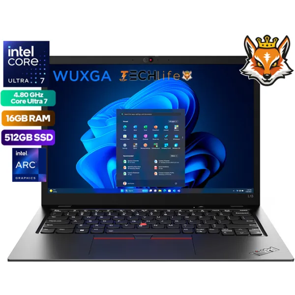 Portátil Lenovo ThinkPad L13 Gen 5 Intel Core Ultra 7 155U/16GB/512GB SSD/13.3"