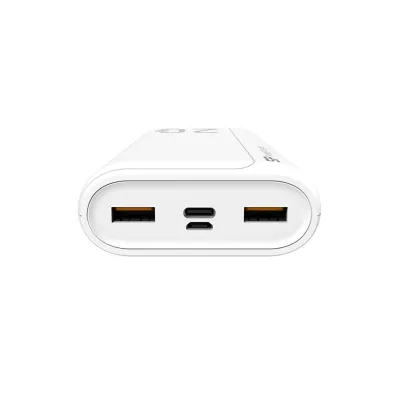 Silicon Power Bank QS15 Blanco Batería 20.000mAh Carga rápida