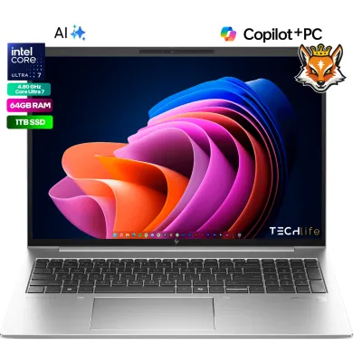 HP EliteBook 860 G11 con IA - Intel Core Ultra 7-155H 64GB 1TB HP EliteBook 860 G11 con IA - Intel Core Ultra 7-155H 64GB 1TB