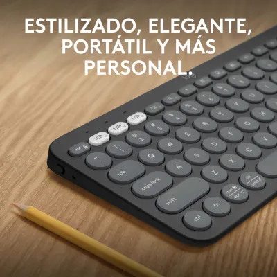 Logitech Pebble Keys 2 K380s Grafito Teclado Bluetooth Logitech Pebble Keys 2 K380s Grafito Teclado Bluetooth