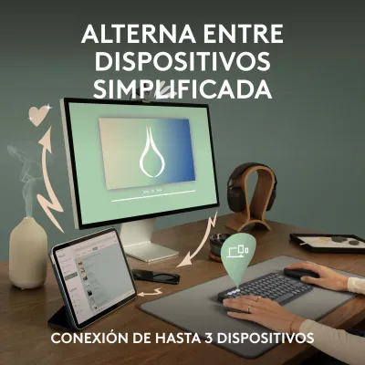 Logitech Pebble Keys 2 K380s Grafito Teclado Bluetooth Logitech Pebble Keys 2 K380s Grafito Teclado Bluetooth
