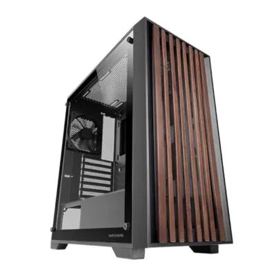 Torre PC Mars Gaming MC-WOOD Caja PC ATX Panel Frontal de
