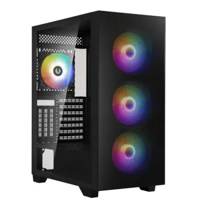 Caja Semitorre Atx Flow A-rgb Black Bitfenix Caja Semitorre Atx Flow A-rgb Black Bitfenix