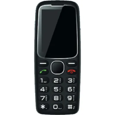 Teléfono Móvil Daewoo DW8001BK para Personas Mayores/ Negro Teléfono Móvil Daewoo DW8001BK para Personas Mayores/ Negro