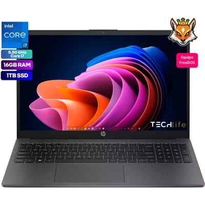 HP 250 G10 Edition Intel Core i7-1355u 16GB 1TB 15.6" FreeDOS HP 250 G10 Edition Intel Core i7-1355u 16GB 1TB 15.6" FreeDOS