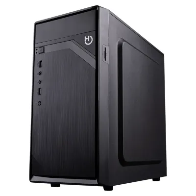 Hiditec Q2PRO Caja mATX/iTX con Fuente 500W y lector de tarjetas