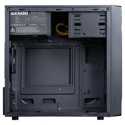 Hiditec Q2PRO Caja mATX/iTX con Fuente 500W y lector de tarjetas