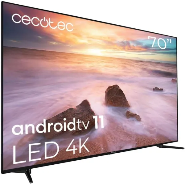 Cecotec TV 70" 4K A2 Series ALU20070 Android TV, HDR10+, WiFi Dolby Vision Atmos
