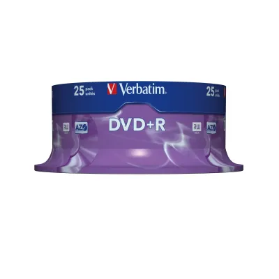 Verbatim DVD+R 16x 4.7GB Bobina 25 Unds