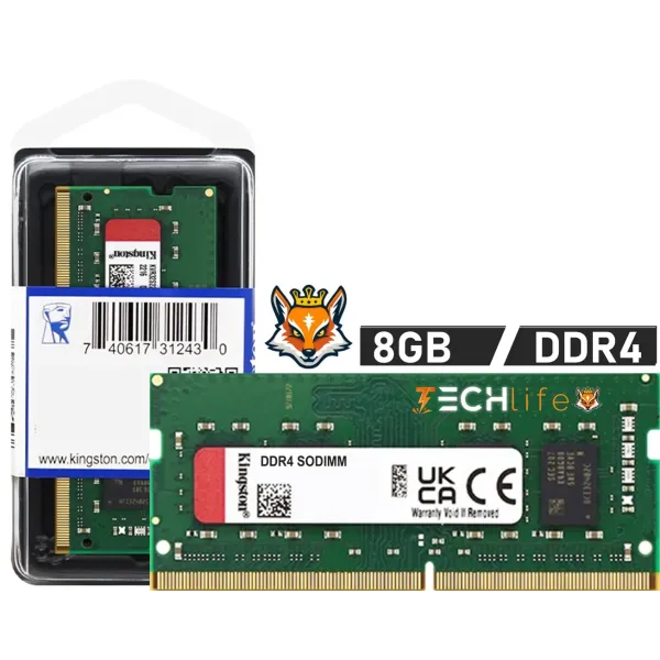 Kingston KVR26S19S8/8 SO-DIMM DDR4 2666Mhz 8GB CL19