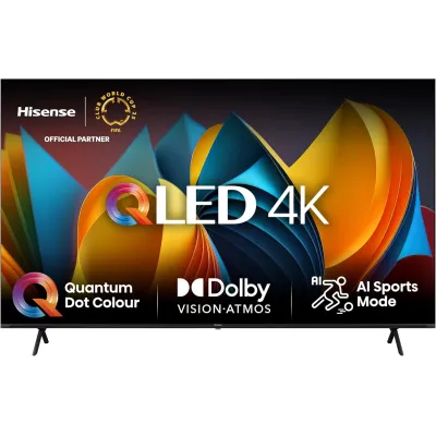 Hisense Serie E7 QLED TV 4K 43E77NQ 43" UHD VIDAA WiFi, Smart
