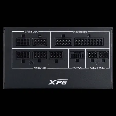 XPG CORE REACTOR II VE ATX 3.1 PCIe 5.1 750W 80 Plus Gold XPG CORE REACTOR II VE ATX 3.1 PCIe 5.1 750W 80 Plus Gold