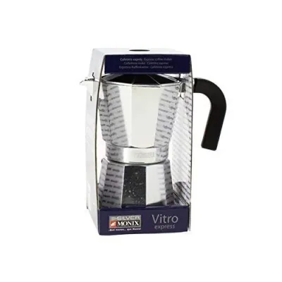 Monix Vitro Expres M620006 Cafetera Italiana de Aluminio 6 Monix Vitro Expres M620006 Cafetera Italiana de Aluminio 6