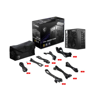 MSI MPG A1000G PCIE5 unidad de fuente de alimentación 1000 W