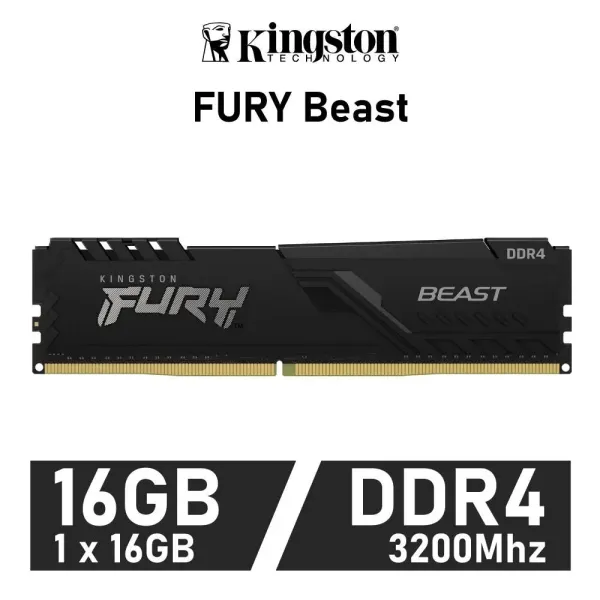 Kingston FURY Beast DDR4 3200 MHz 16 GB CL16