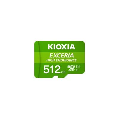 Kioxia Exceria High Endurance 512 GB SDXC UHS-I Clase 10 Kioxia Exceria High Endurance 512 GB SDXC UHS-I Clase 10
