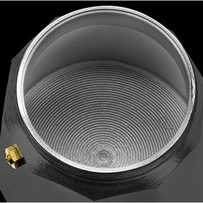 Monix Vitro Cafetera Italiana de Aluminio 6 Tazas Negra Monix Vitro Cafetera Italiana de Aluminio 6 Tazas Negra