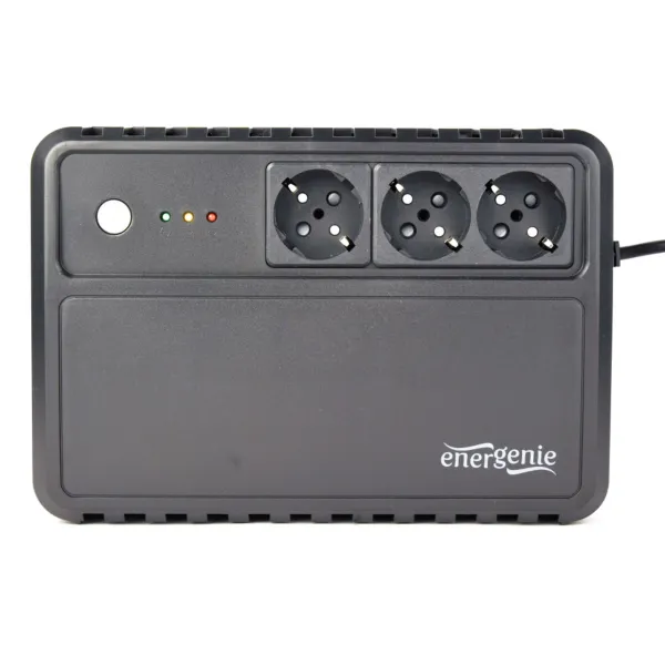 Gembird EG-UPS-3SDT1000-01 sistema de alimentación ininterrumpida (UPS) Línea interactiva 1 kVA 600 W 3 salidas AC