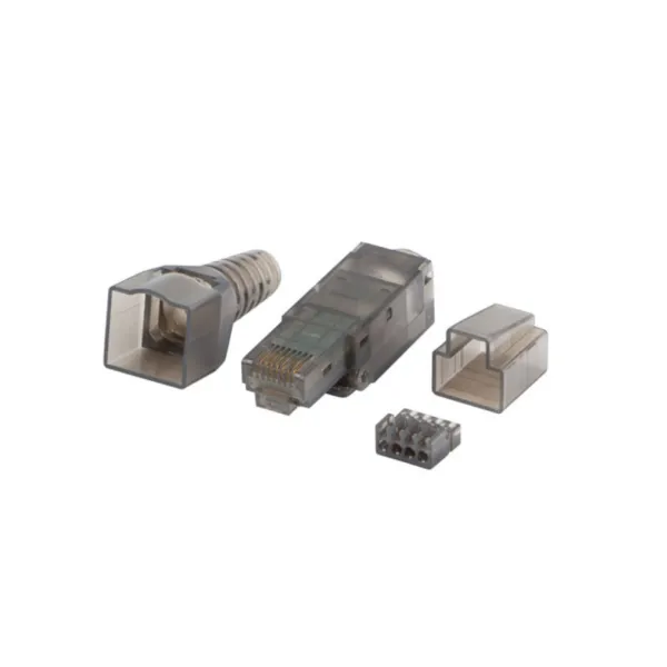 Lanberg PLUA-6000TL conector RJ-45 Transparente