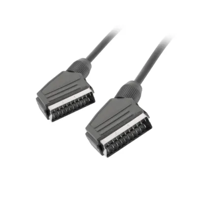 Lanberg CA-EUEU-10CC-0018-BK cable EUROCONECTOR 1,8 m SCART
