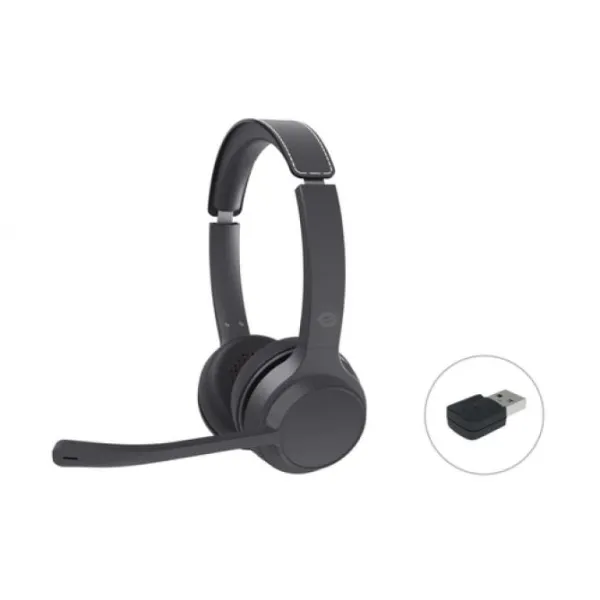 Conceptronic POLONA04BA Auriculares Inalámbricos con Adaptador USB Negros 