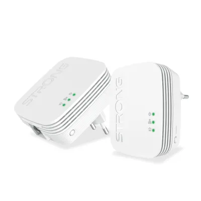 Strong Powerline 600 Kit Mini 2x Adaptadores Powerline/PLC