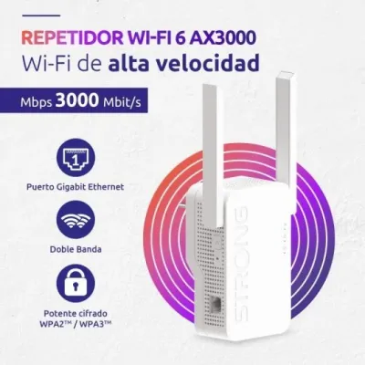 Strong WI-FI 6 REPEATER AX3000 Repetidor WiFi 6 3000Mbps