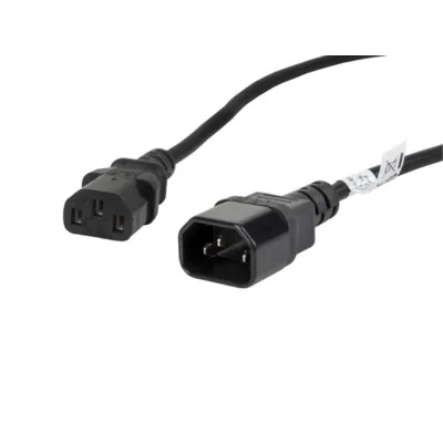 Lanberg CA-C13E-11CC-0018-BK cable de transmisión Negro 1,8 m