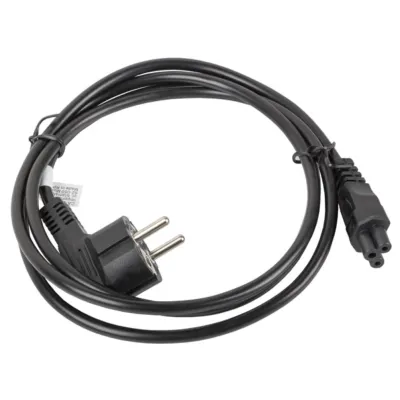 Lanberg Cable de Alimentación CEE 7/7 a IEC 320 C5 Macho/Hembra