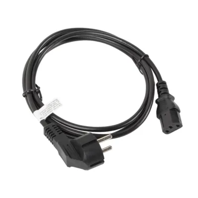 Lanberg Cable de Extensión CEE 7/7 a IEC 320 C13 Macho/Hembra