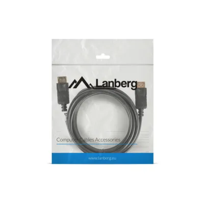 Lanberg Cable DisplayPort V1.2 4K Macho/Macho 3m Negro Lanberg Cable DisplayPort V1.2 4K Macho/Macho 3m Negro