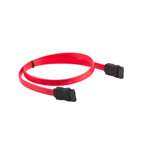 Lanberg Cable SATA III 6Gb/s 50cm Rojo