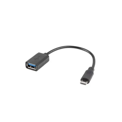Lanberg AD-OTG-UM-01 cable USB USB 2.0 0,15 m Micro-USB A USB A