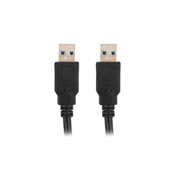 Lanberg CA-USBA-30CU-0018-BK cable USB USB 3.2 Gen 1 (3.1 Gen 1) 1,8 m Negro
