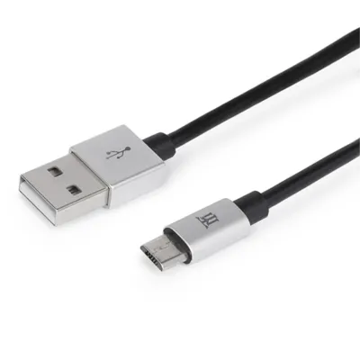 Maillon Cable Micro USB 2.4A Aluminio 1m Plata Maillon Cable Micro USB 2.4A Aluminio 1m Plata