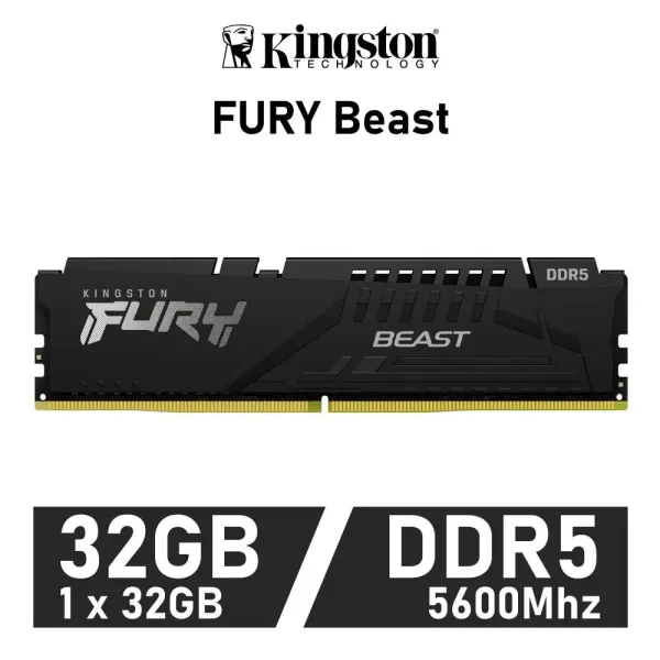 Kingston Fury Beast DDR5 RGB 5600Mhz 32GB CL40