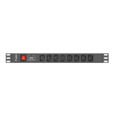 Lanberg PDU-08I-0200-C20-BK unidad de distribución de energía Lanberg PDU-08I-0200-C20-BK unidad de distribución de energía