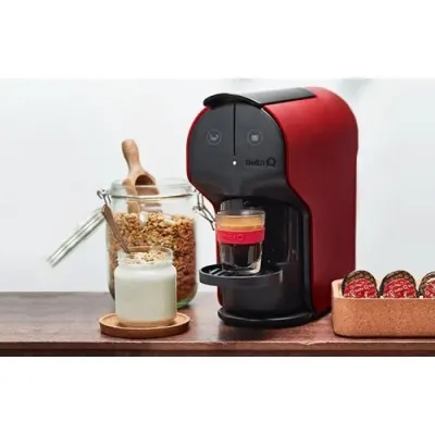 Delta Q Quick Cafetera de Cápsulas Delta Q Roja