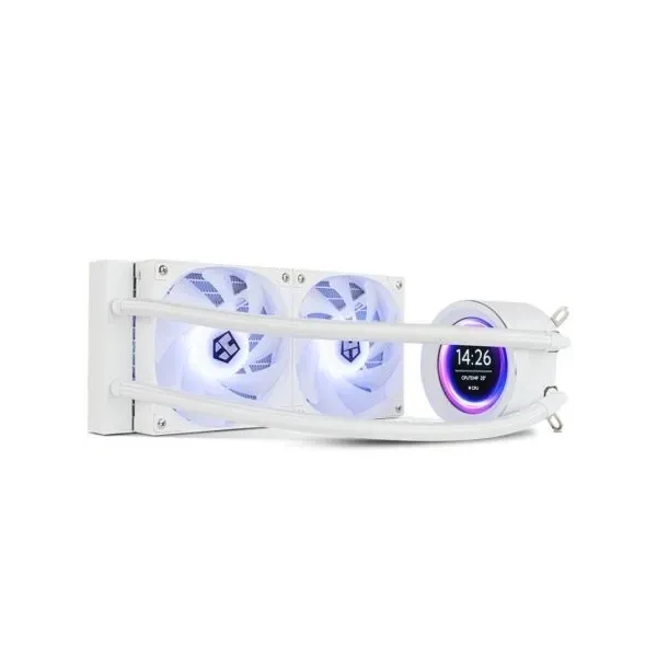Nox Hummer X-240 LCD Kit Refrigeración Líquida 240mm Blanco